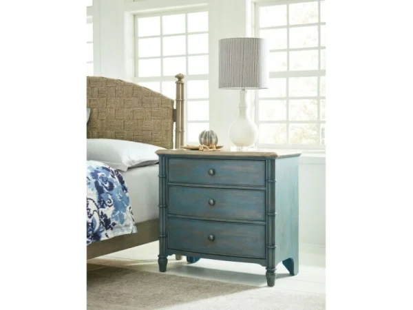 Litchfield Sundown Accent Chest Blue Accent Furniture Accent Furniture