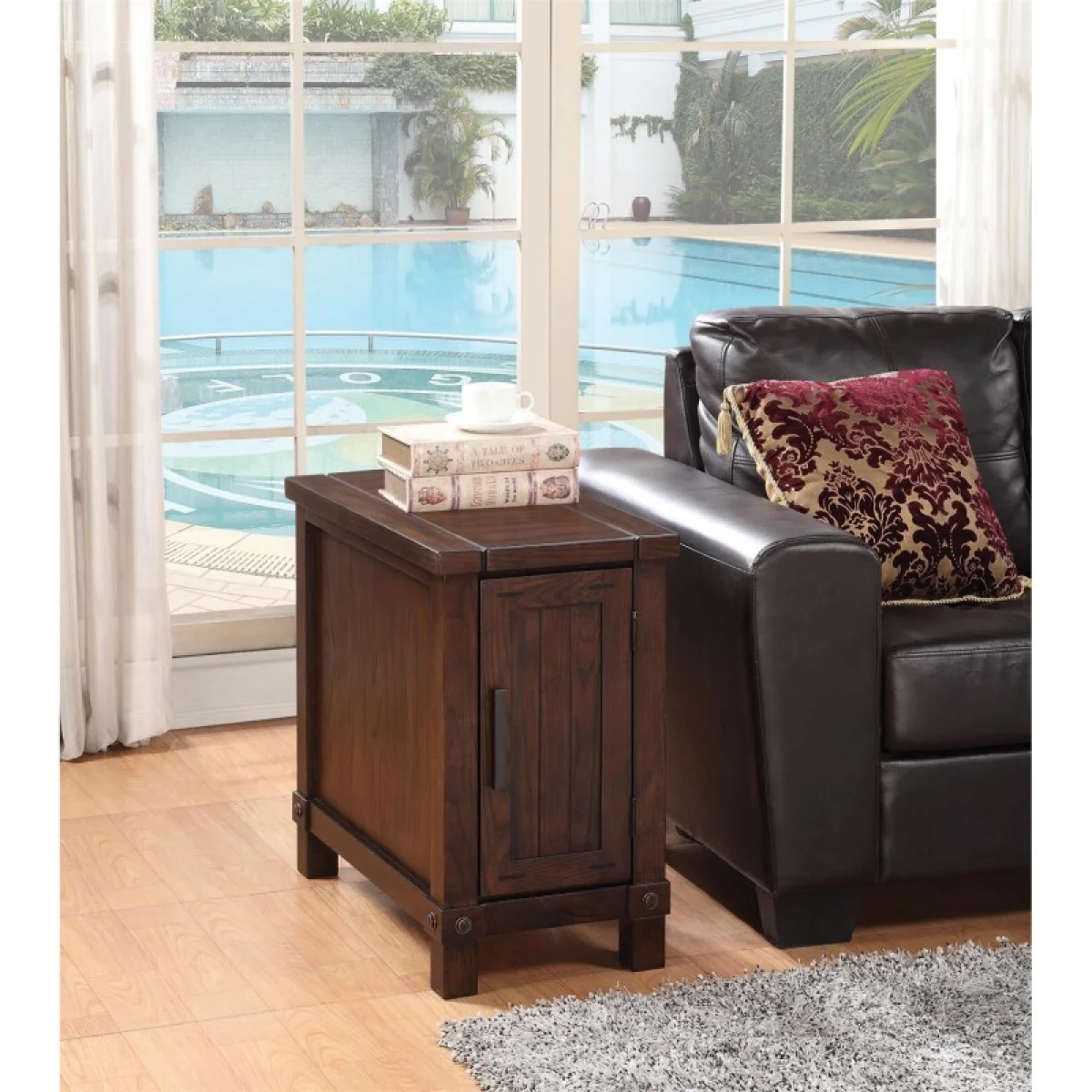 Chairside Chest Chairside Tables Brown 4