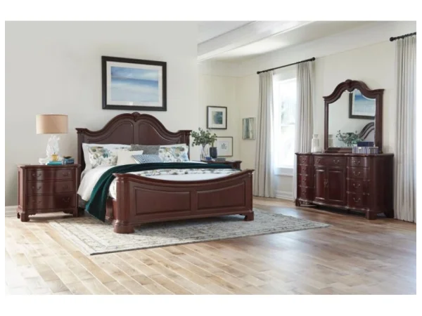 Cherry Grove Mansion Queen Bed Complete Beds American Drew