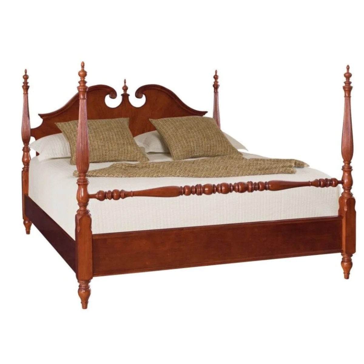 Cherry Grove Low Poster King Bed – Complete Beds American Drew 6
