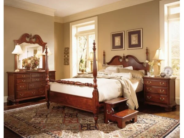 Cherry Grove Low Poster Cal. King Bed Beds American Drew