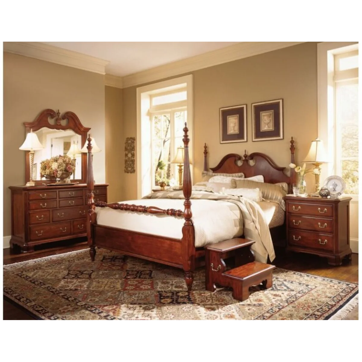 Cherry Grove Bed Steps Beds American Drew 6