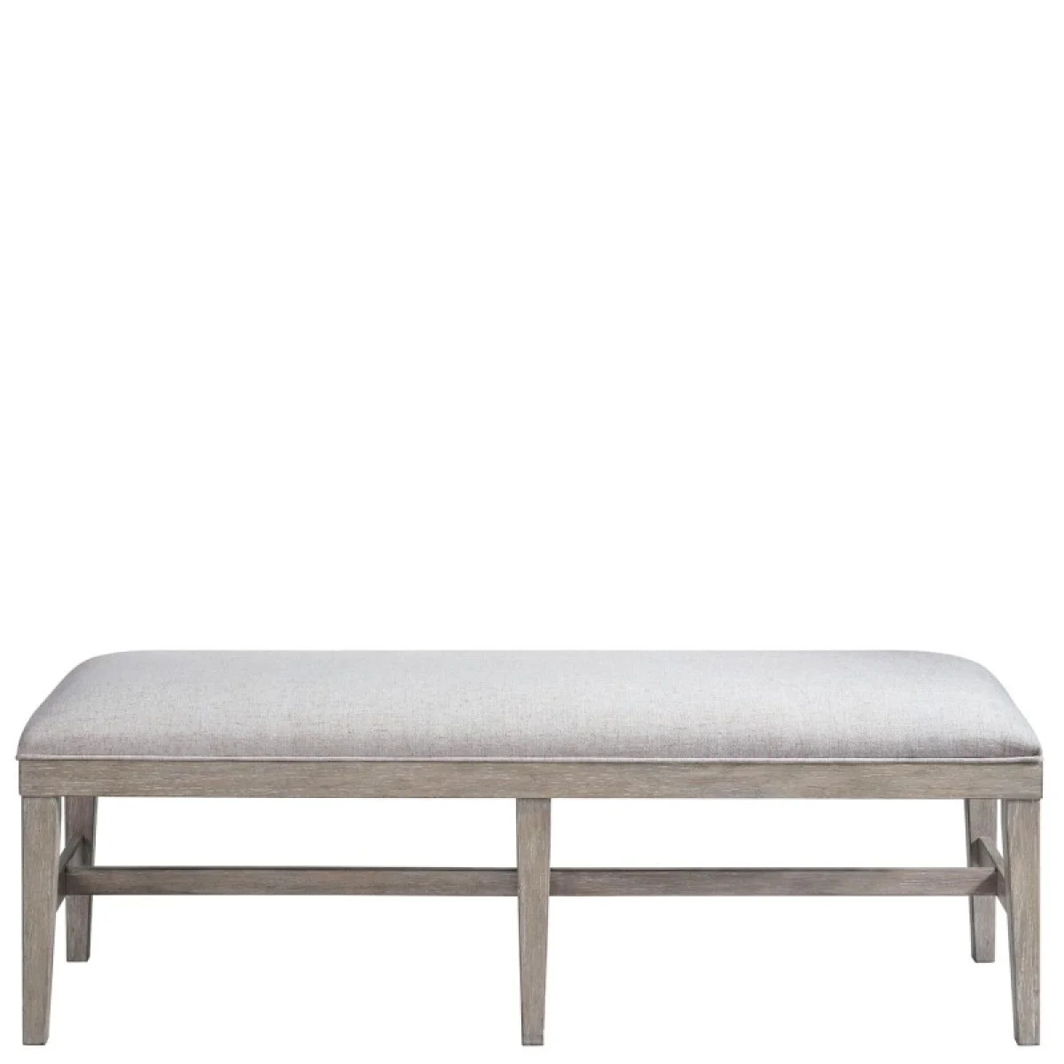 58″ Uph Dining Bench 1in Chairs & Benches Brown 7