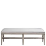 58″ Uph Dining Bench 1in Chairs & Benches Brown 18