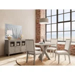 Uph Side Chair 2in Chairs & Benches Brown 23