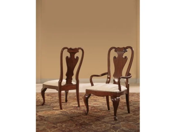 Cherry Grove Splat Back Arm Chair-kd Chairs & Benches American Drew