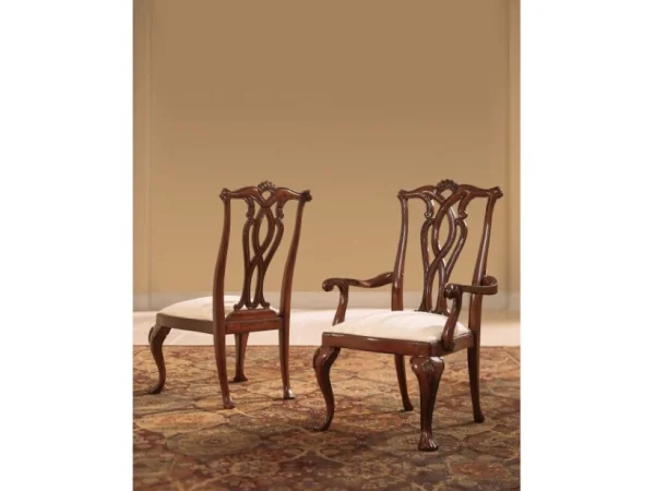 Cherry Grove Pierced Back Side Chair Chairs & Benches American Drew