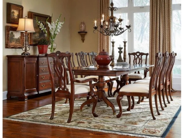 Cherry Grove Pedestal Table Complete Dining Tables American Drew