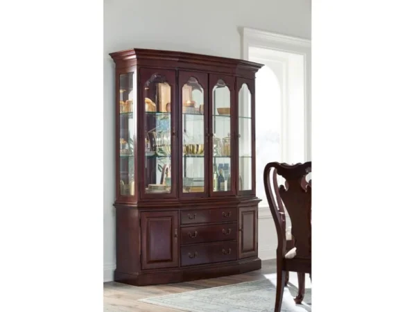Cherry Grove Canted China Complete Dining Storage American Drew