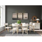 Rectangle Dining Table Dining Tables Aged White/wheat 19