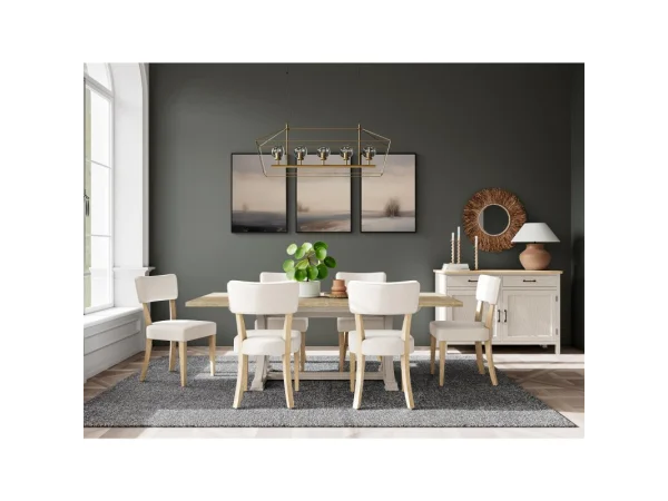 Rectangle Dining Table Dining Tables Aged White/wheat