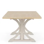 Rectangle Dining Table Dining Tables Aged White/wheat 22
