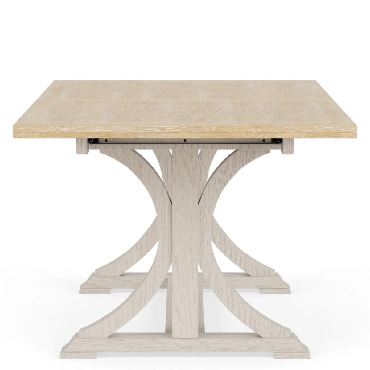 Rectangle Dining Table Dining Tables Aged White/wheat 8