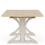 Rectangle Dining Table Dining Tables Aged White/wheat 23