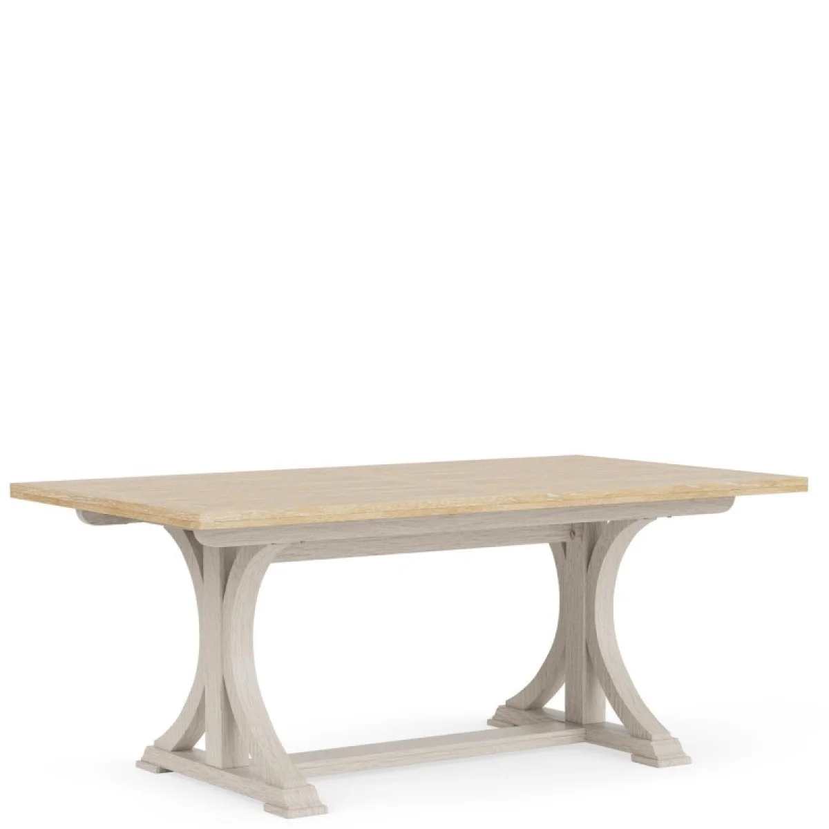 Rectangle Dining Table Dining Tables Aged White/wheat 13