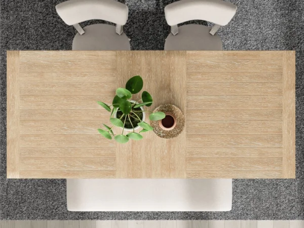 Rectangle Dining Table Dining Tables Aged White/wheat 30