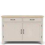Buffet Dining Storage Aged White/wheat 16