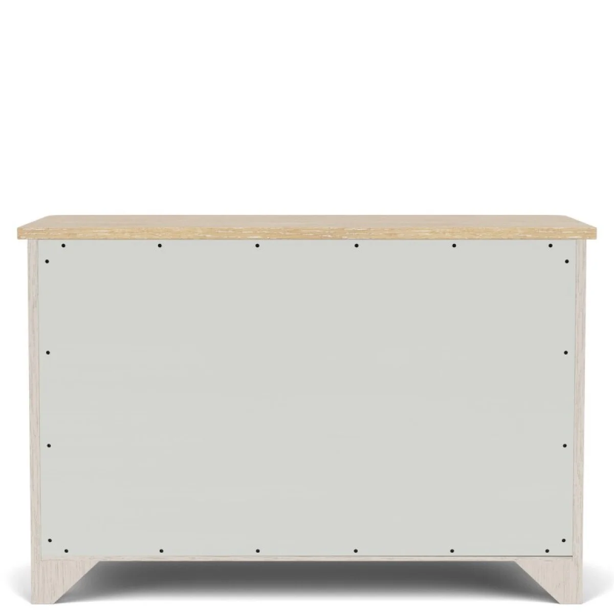 Buffet Dining Storage Aged White/wheat 7