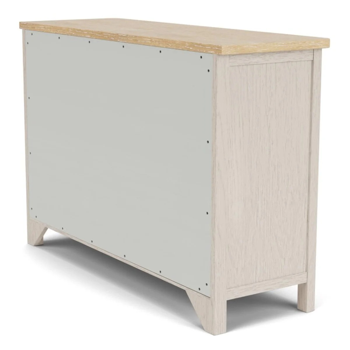 Buffet Dining Storage Aged White/wheat 8