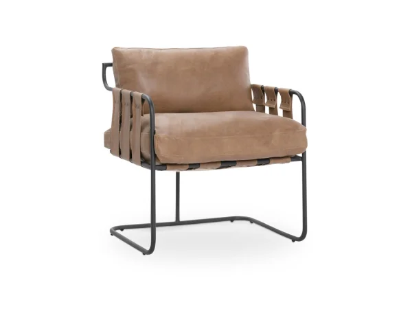 Samantha Leather Swivel Chair Landscape – Landscape Country Life Chairs Brown 13