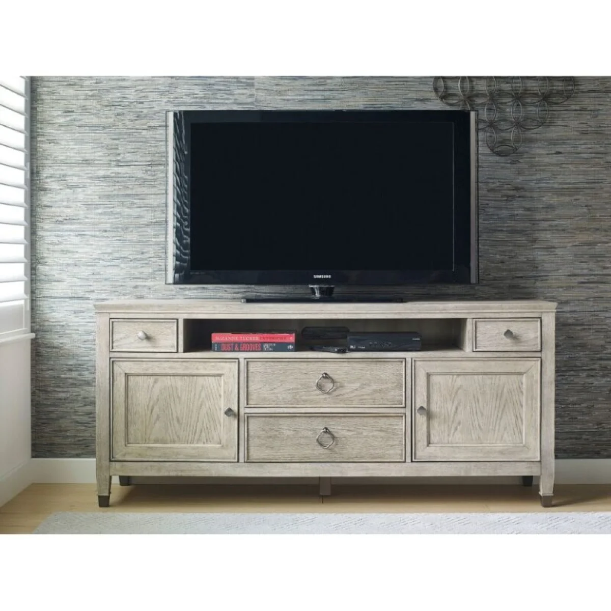 Vista Biscane Entertainment Console Entertainment Stands American Drew 4