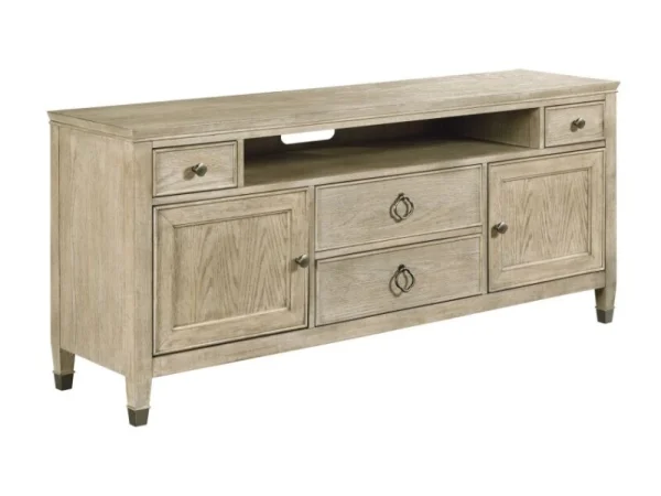 Vista Biscayne Entertainment Console Entertainment Stands black