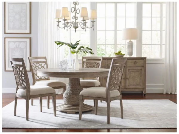 Vista Largo Round Dining Table Complete Dining Tables American Drew 4
