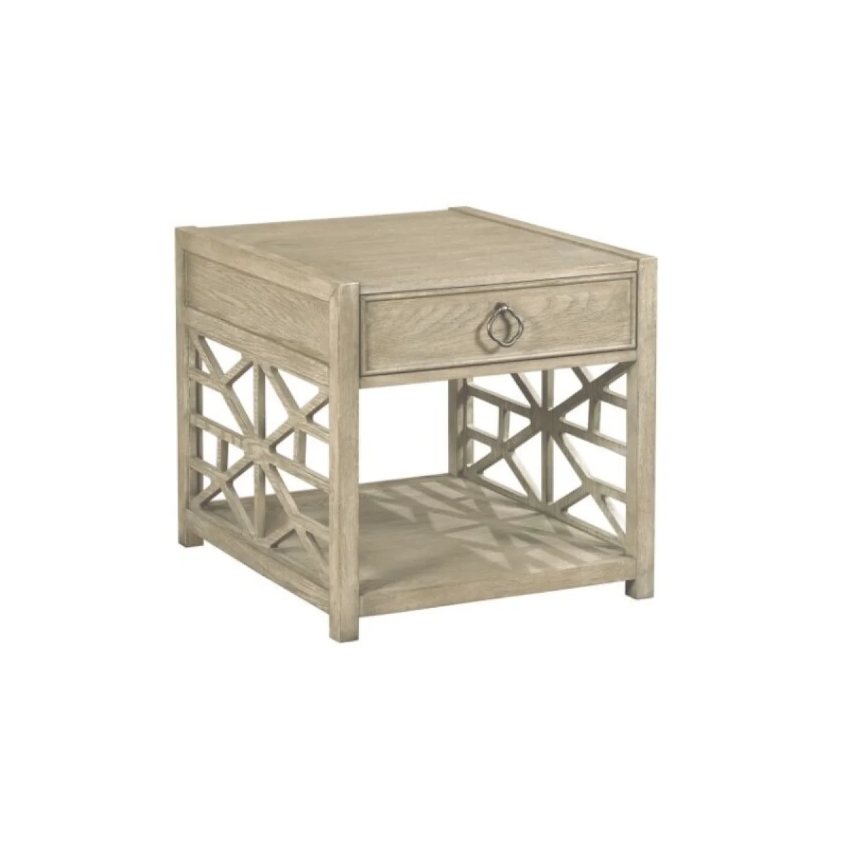 Vista Biscayne Drawer End Table End tables black 4