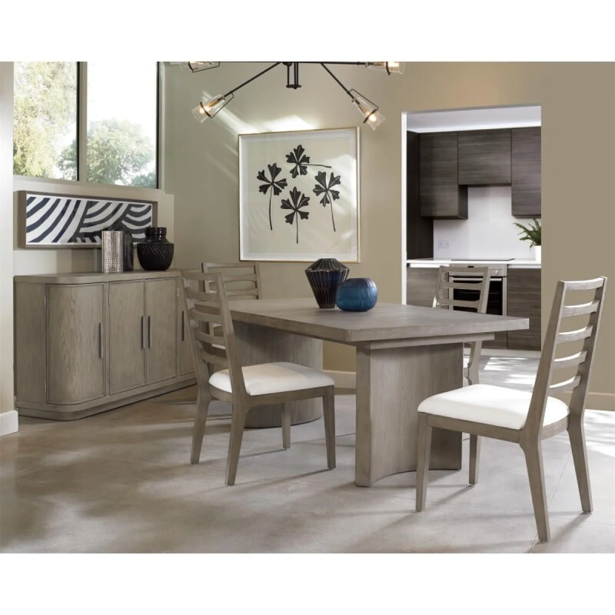 Ldrbck Uph Side Chair 2in Chairs & Benches Brown 4