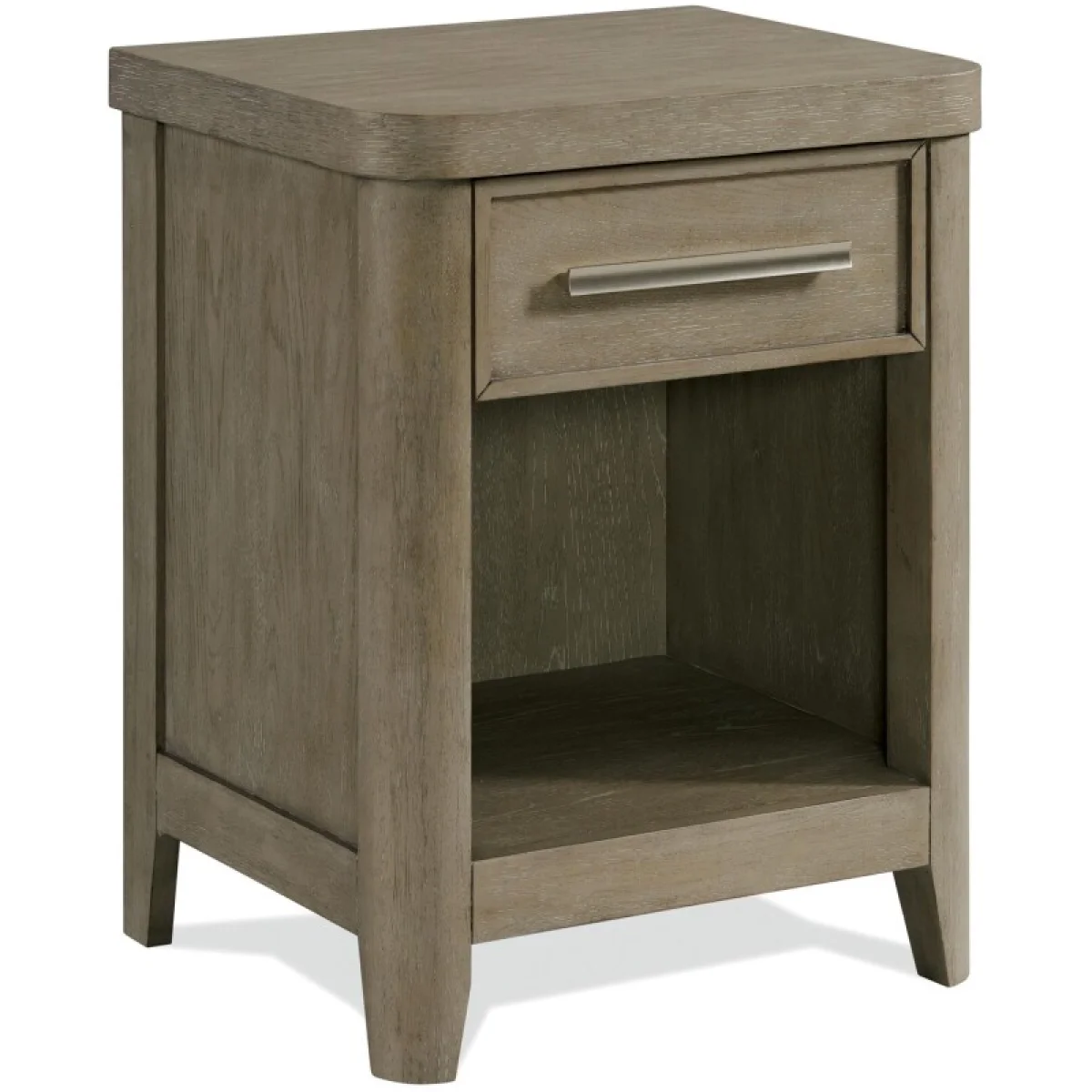 1-drawer Nightstand Nightstands Brown 6