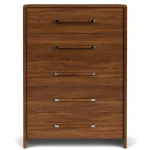 5 Drawer Chest Chests Brown 19