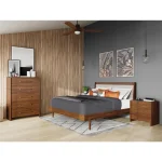 2 Drawer Nightstand Nightstands Brown 20
