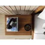 2 Drawer Nightstand Nightstands Brown 23