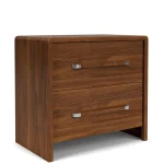 2 Drawer Nightstand Nightstands Brown 27
