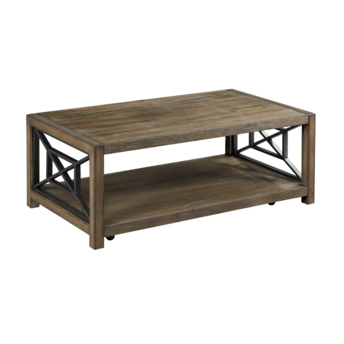 Synthesis-hamilton Rectangular Cocktail Table Cocktail & Coffee Tables Brown 4