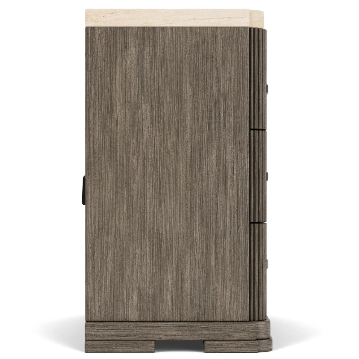 3 Drawer Ns Stone Top Nightstands Brown 20
