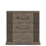 3 Drawer Nightstand Nightstands Brown 20