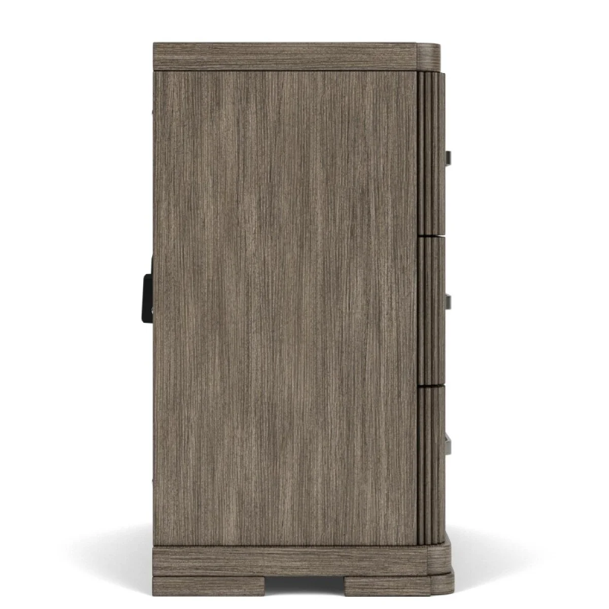 3 Drawer Nightstand Nightstands Brown 7