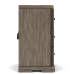 3 Drawer Nightstand Nightstands Brown 21