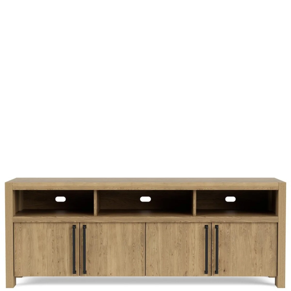 Media Console Entertainment Stands Brown 7