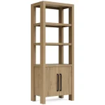 Entertainment Pier Unit Entertainment Stands Brown 24