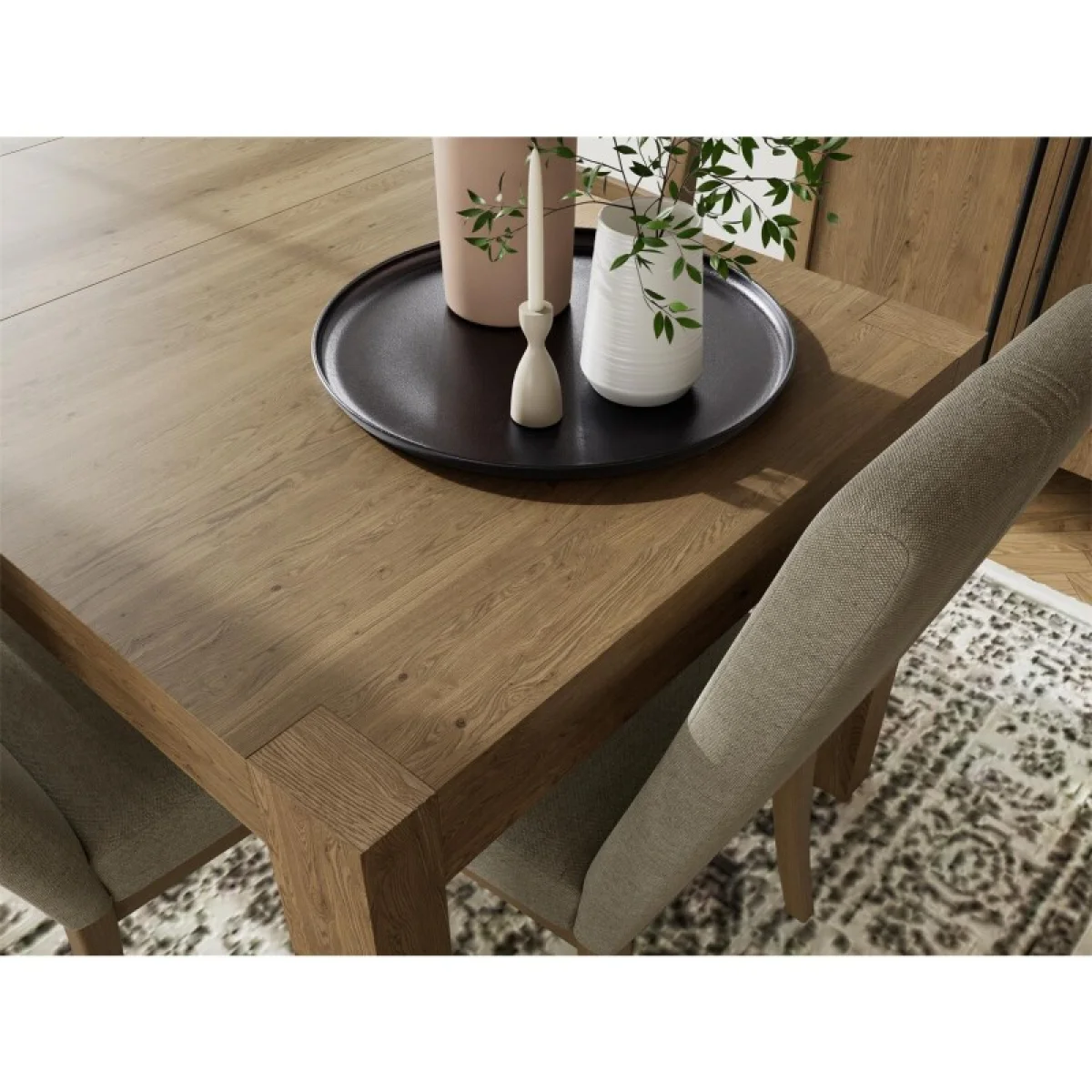 Rectangle Dining Table Dining Tables Brown 7