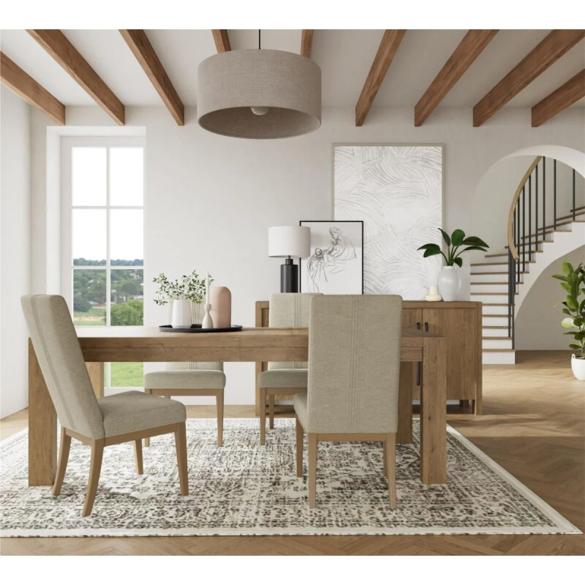 Uph Side Chair 2in Chairs & Benches Brown 10