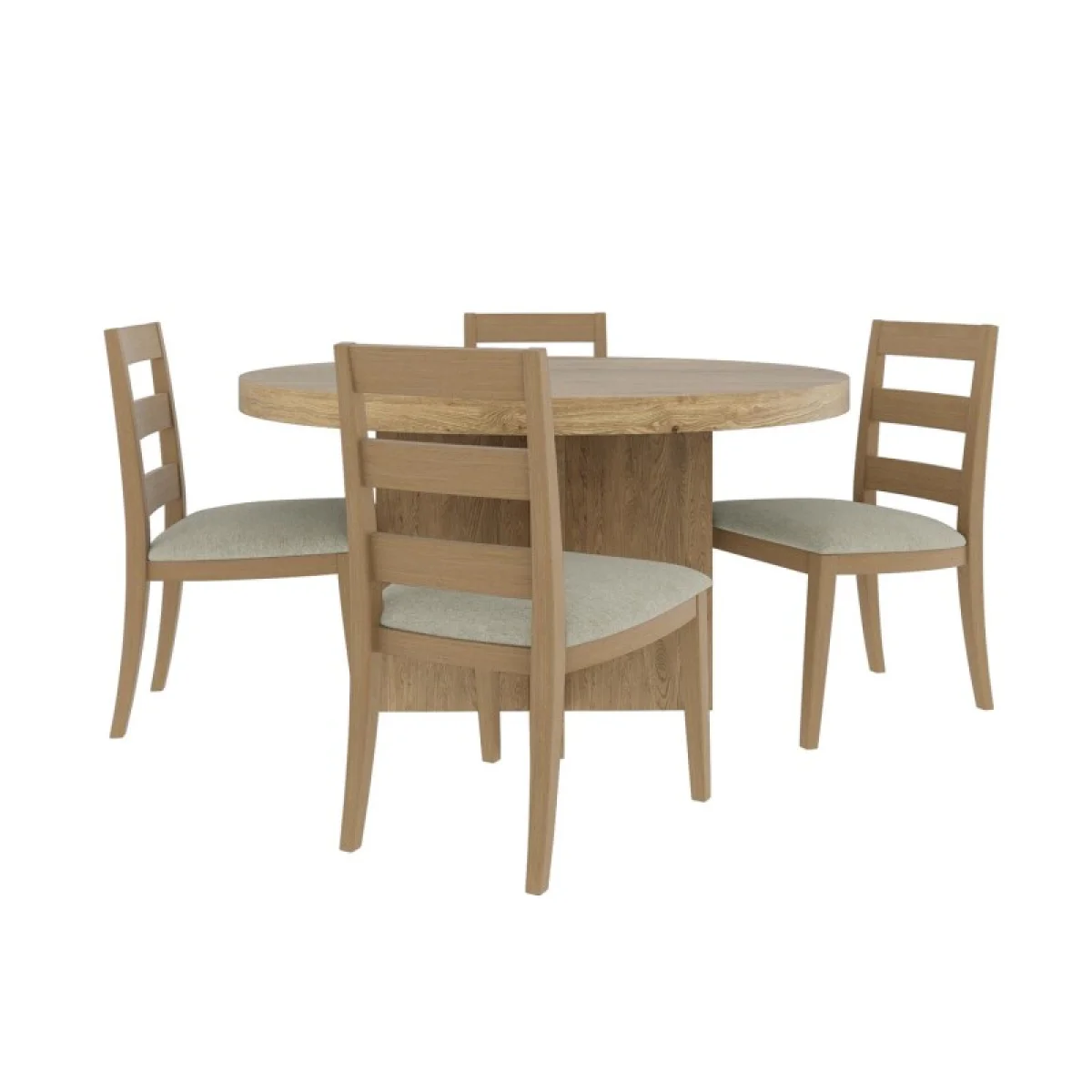 Uph Seat Side Chair 2in Chairs & Benches Brown 14