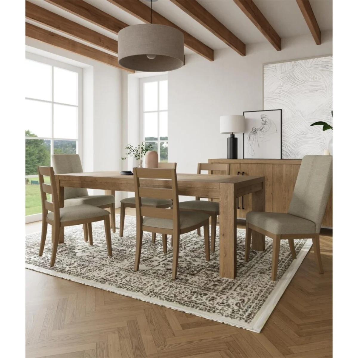 Uph Seat Side Chair 2in Chairs & Benches Brown 15