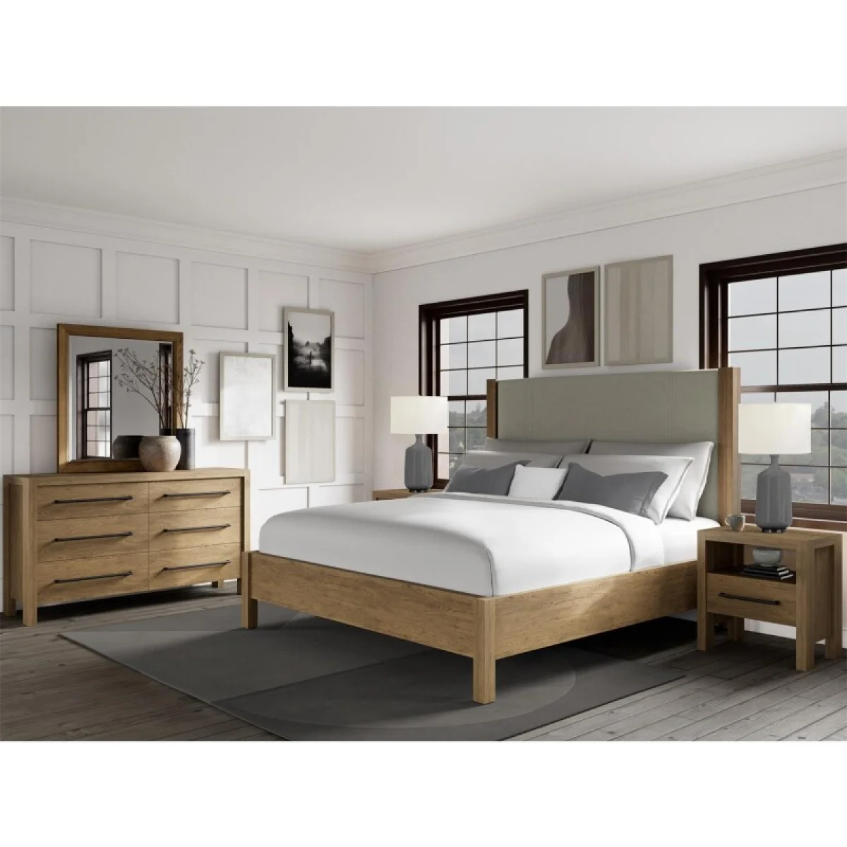 1-drawer Nightstand Nightstands Brown 13