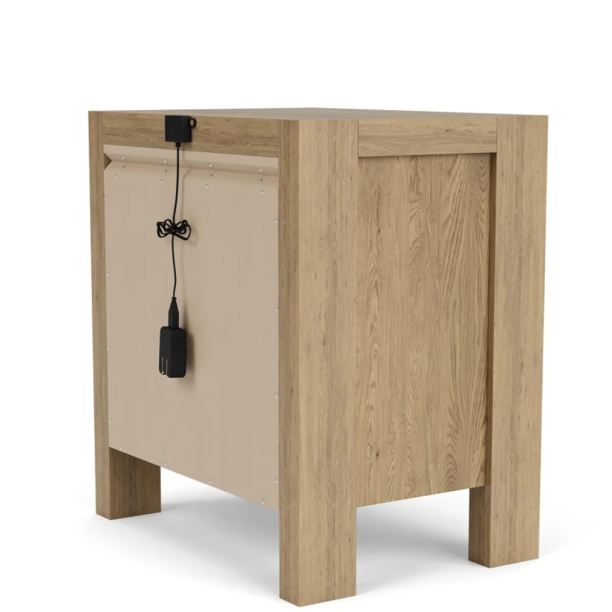 1-drawer Nightstand Nightstands Brown 14