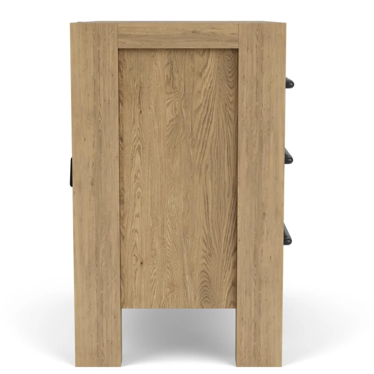 3-drawer Nightstand Nightstands Brown 7