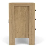 3-drawer Nightstand Nightstands Brown 17
