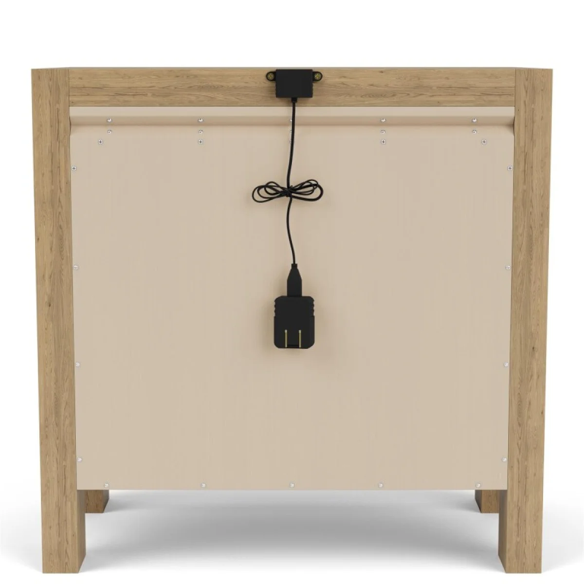 3-drawer Nightstand Nightstands Brown 8